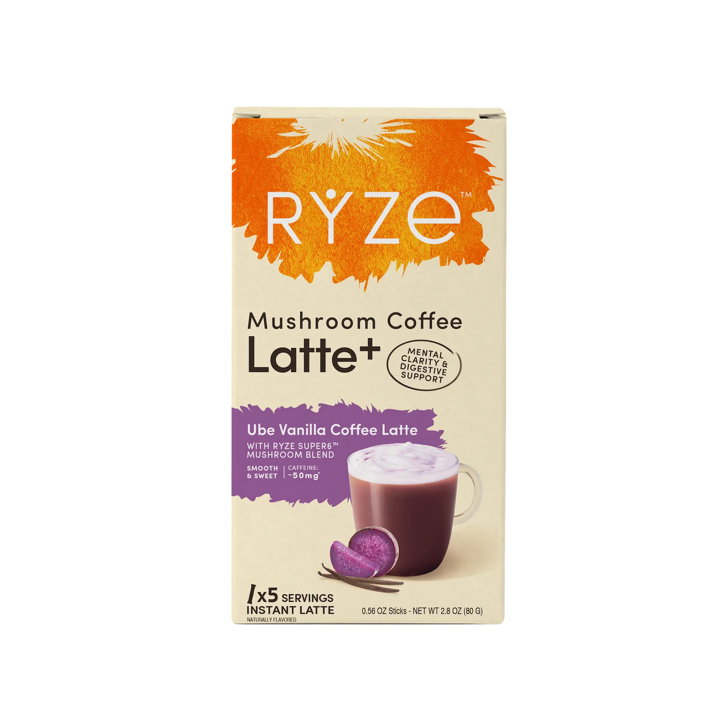 Ube Vanilla Coffee Latte Carton - UHE4