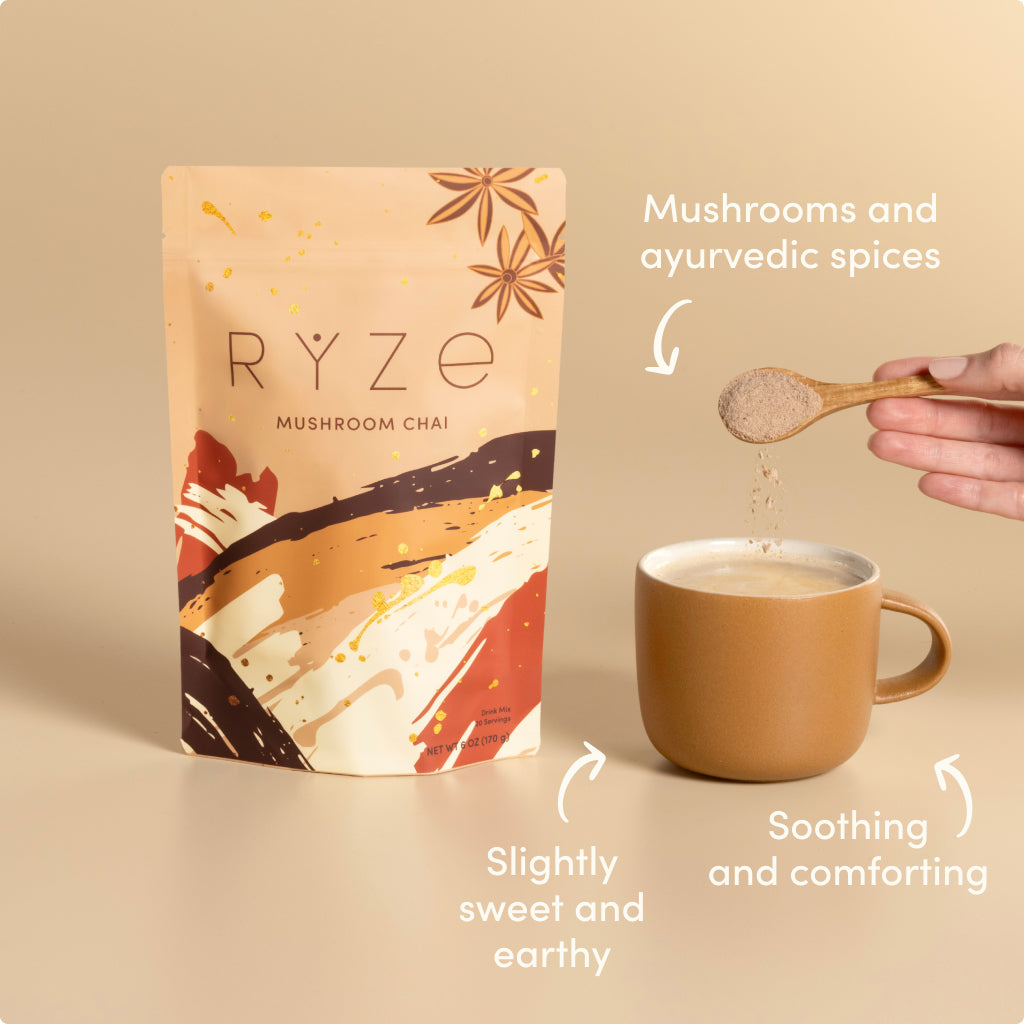 RYZE Mushroom Chai Starter Bag - VZD0