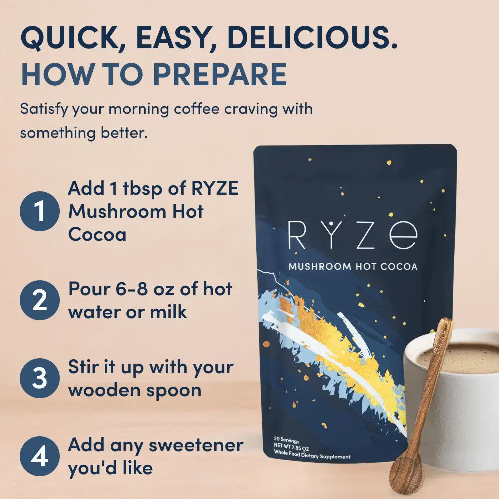 RYZE Ritual Set: Cocoa + Coffee - PGLZ