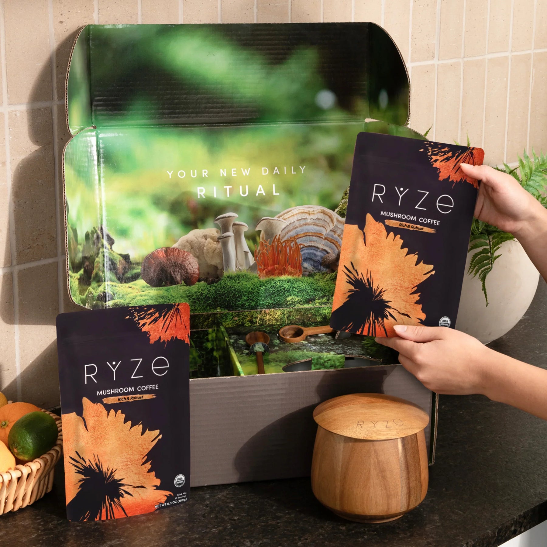 RYZE Ritual Set Dark Roast (90 Day Plan) - R90Y