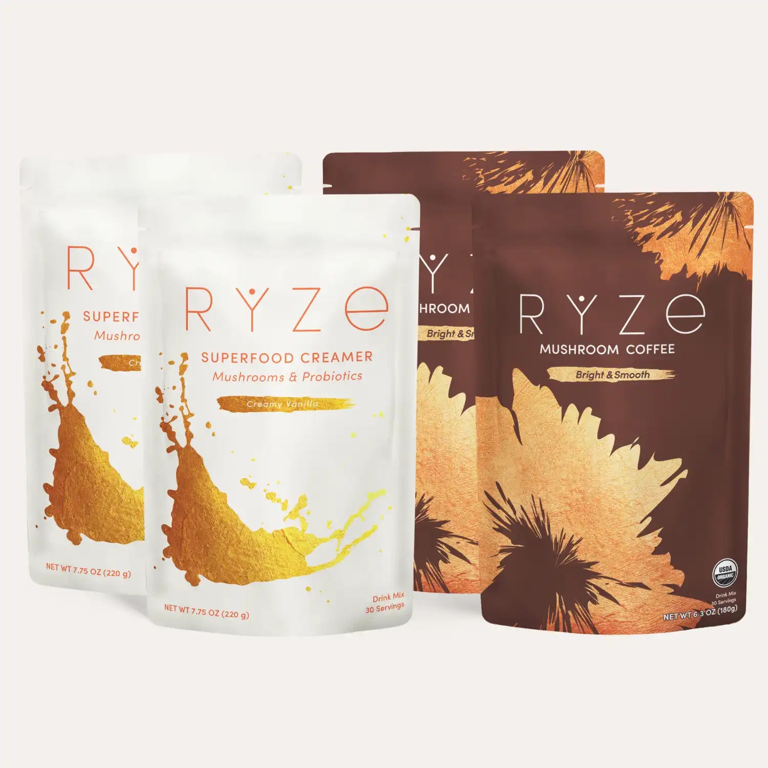 RYZE Lovers Gift Set (2 Coffees + 2 Creamers) - I0MK
