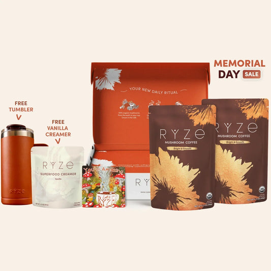 Mushroom Coffee Starter Kit 60 Serving - S7UC