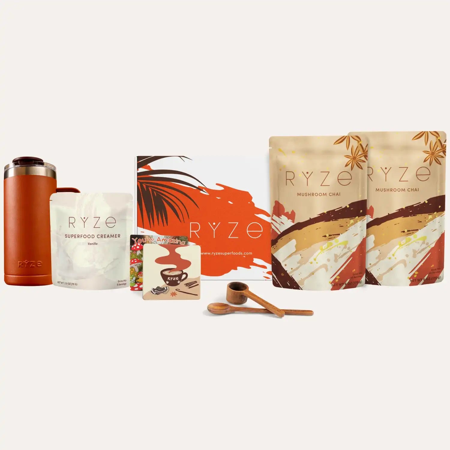 Mushroom Chai Starter Kit (40 Servings) - 34MX