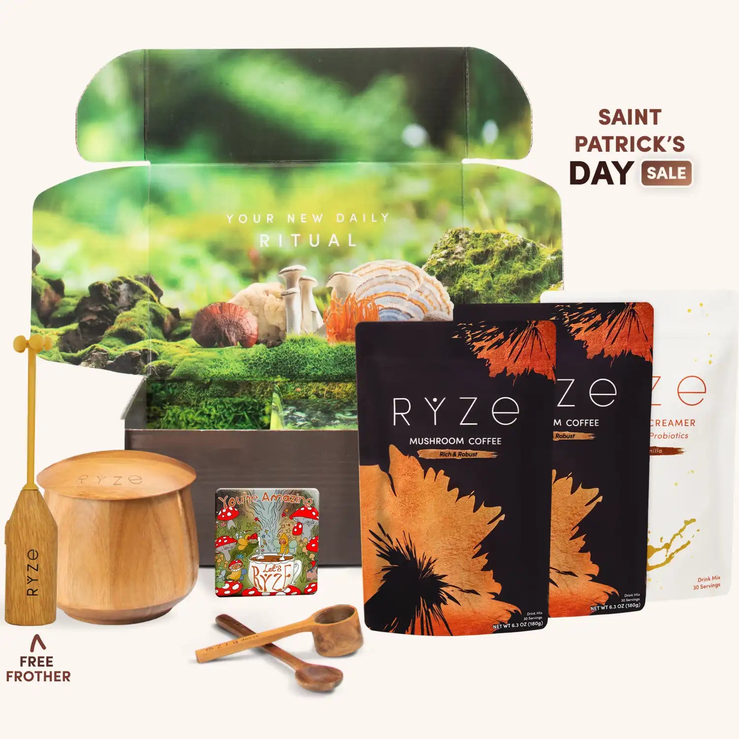 Mushroom Coffee Ritual Set - M73I