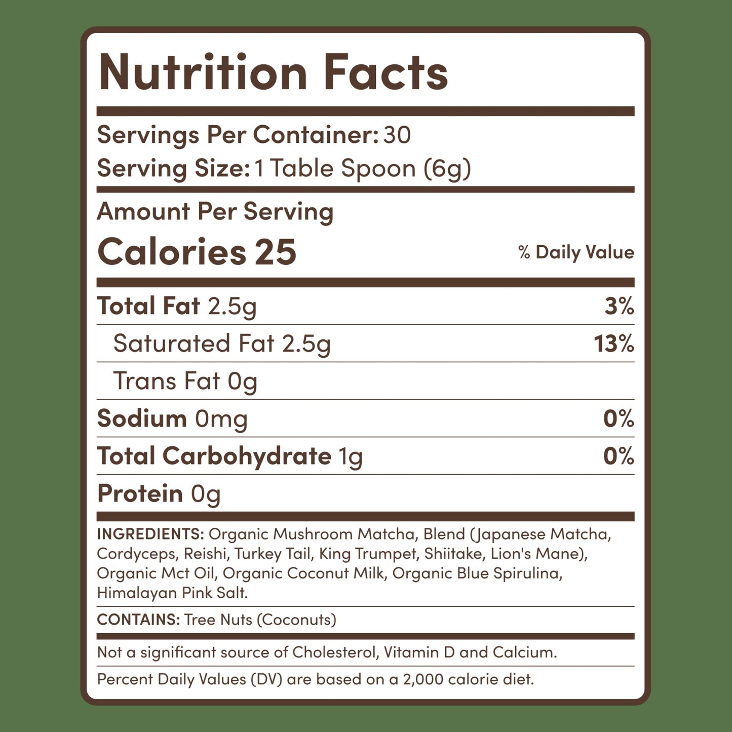 Mushroom Matcha (1 Pack - 30 Servings) - 2Z6T