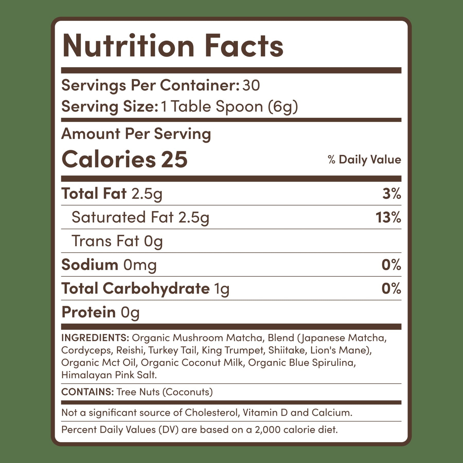 Mushroom Matcha (1 Pack - 30 Servings) - 2Z6T