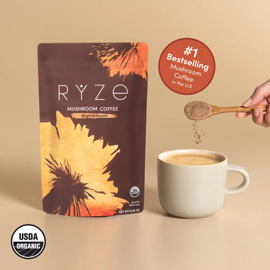 Mushroom Coffee Bright Blend 30 Servings - BNXM