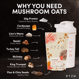 Mushroom Overnight Oats Pack (14 Servings) - 718F