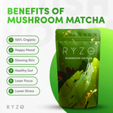 RYZE Organic Mushroom Matcha Starter Kit (60 servings) - VRZW